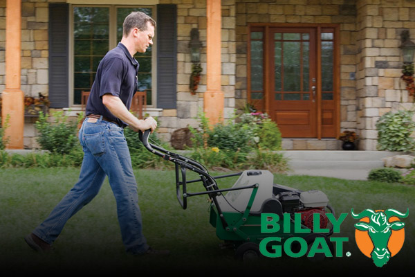 We work hard to provide you with an array of products. That's why we offer Billy Goat for your convenience.