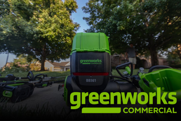 We work hard to provide you with an array of products. That's why we offer Greenworks for your convenience.