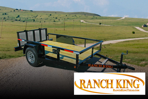 We work hard to provide you with an array of products. That's why we offer Ranch King Trailers for your convenience.