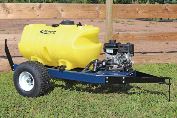 Ag Spray | Trailer Sprayers | Model 5301452-BLU - 60 GALLON TRAILER SPRAYER 3.5 B&S ENGINE 4C ROLLER PUMP for sale at King Ranch Ag & Turf