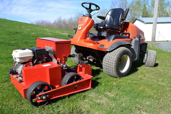 AgriMetal | Seeder | Model Front Mount Greens Overseeder for sale at King Ranch Ag & Turf