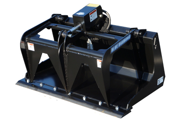 Blue Diamond Attachments Grapple Bucket - Mini Series for sale at King Ranch Ag & Turf