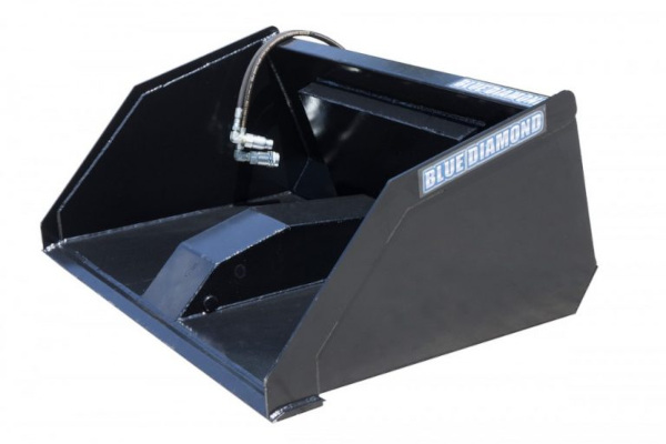 Blue Diamond Attachments Mini Front Dump Bucket for sale at King Ranch Ag & Turf