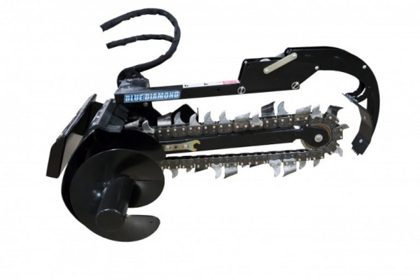 Blue Diamond Attachments Mini Trencher for sale at King Ranch Ag & Turf