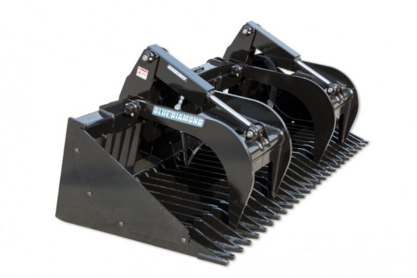 Blue Diamond Attachments Rock Bucket Grapple - Severe Duty for sale at King Ranch Ag & Turf