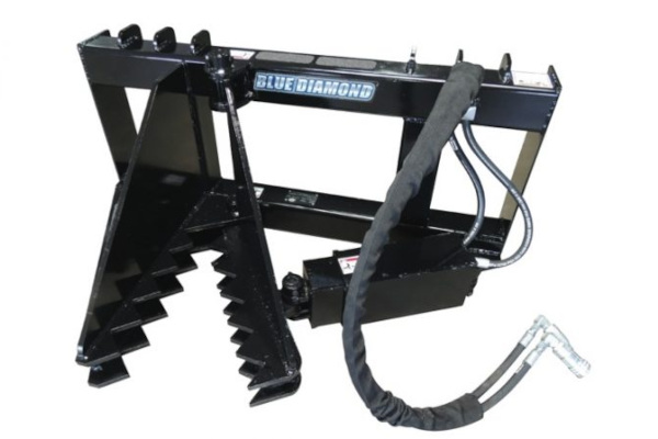 Blue Diamond Attachments | Skid Steer Attachments | Model Tree Puller for sale at King Ranch Ag & Turf