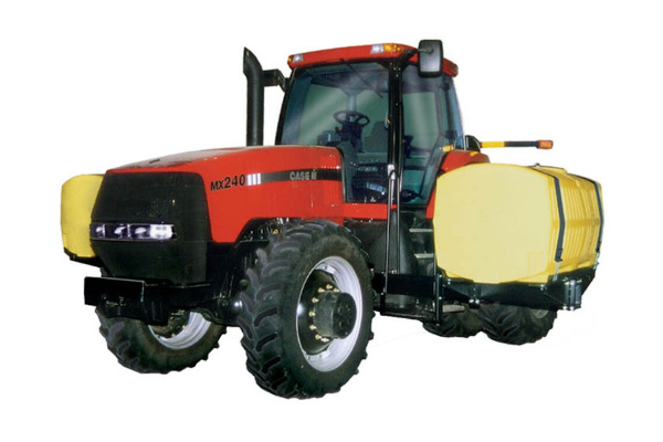 Demco Quick Tach Inline Fertilizer Tanks for Front Wheel Drive Tractors for sale at King Ranch Ag & Turf