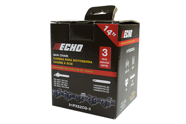 Echo 14" – 3 Pack Chain- 91PX52CQ-3 for sale at King Ranch Ag & Turf