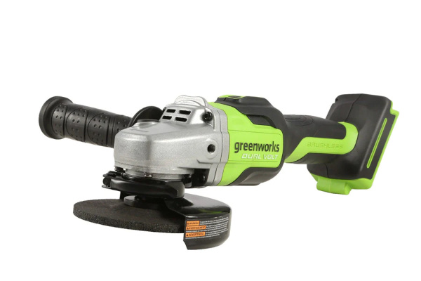 Greenworks 24AG22 48V/24V Dual-Volt 4-1/2" Angle Grinder (Tool Only) for sale at King Ranch Ag & Turf