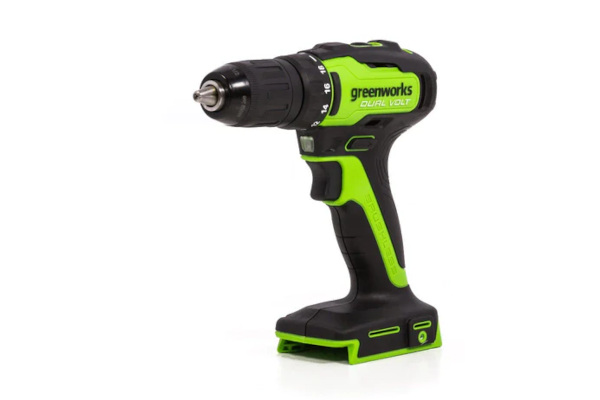 Greenworks | Power Tools | Model 24BD10 48V/24V Dual-Volt 1/2" Drill/Driver (Tool Only) for sale at King Ranch Ag & Turf