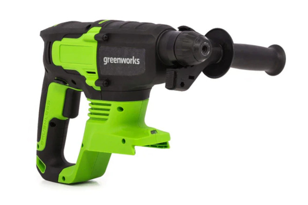 Greenworks | Power Tools | Model 24BRH1 48V/24V Dual-Volt SDS-Plus 2J Rotary Hammer (Tool Only) for sale at King Ranch Ag & Turf