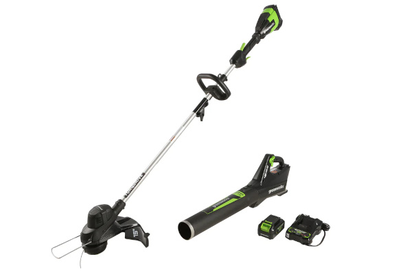 Greenworks | Leaf Blowers | Model 48BTCK 48-Volt Trimmer & Blower Combo Kit (with Battery & Charger) for sale at King Ranch Ag & Turf