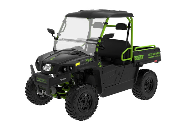 Greenworks | Utility Vehicle | Model U800SB - 82V Utility Vehicle 800 Black for sale at King Ranch Ag & Turf