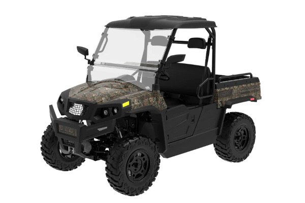 Greenworks | Utility Vehicle | Model U800SC - 82V Utility Vehicle 800 Camo for sale at King Ranch Ag & Turf