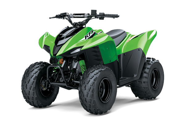 Kawasaki | Youth KFX ATV | Model 2024 KFX 90 for sale at King Ranch Ag & Turf