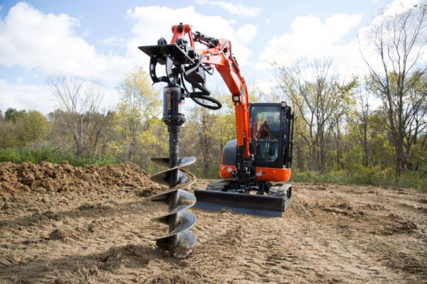 Premier Attachments | Mini Excavator Attachments | Mini Excavator Earth Auger Bits for sale at King Ranch Ag & Turf
