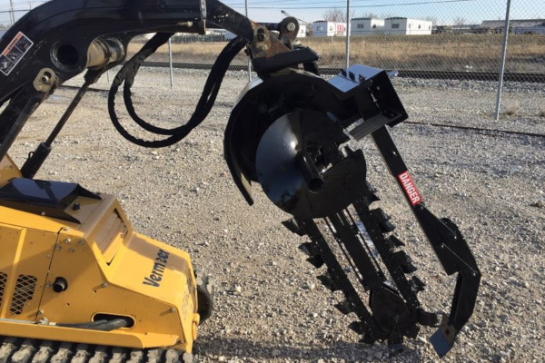 Premier Attachments Mini Skid Steer Trencher for sale at King Ranch Ag & Turf