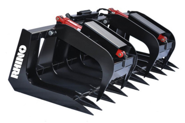 Rhino | Heavy Duty - Brush Grapples | Model BRGR84 for sale at King Ranch Ag & Turf