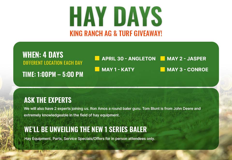 John Deere Dealer » King Ranch Ag & Turf