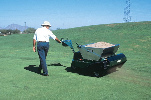 Turfco Mete-R-Matic Self-Propelled for sale at King Ranch Ag & Turf