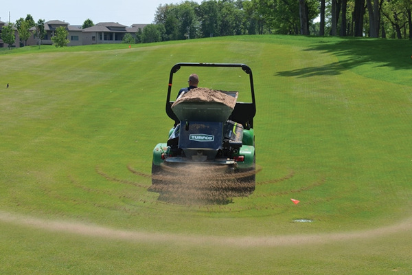 Turfco WideSpin 1550 Truck-Mounted for sale at King Ranch Ag & Turf