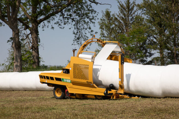 Vermeer BW600 Inline Bale Wrapper for sale at King Ranch Ag & Turf