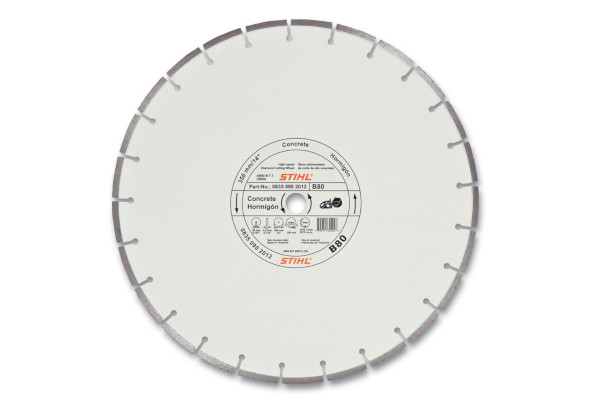 Stihl D-B80 Diamond Wheel - Premium Grade for sale at King Ranch Ag & Turf